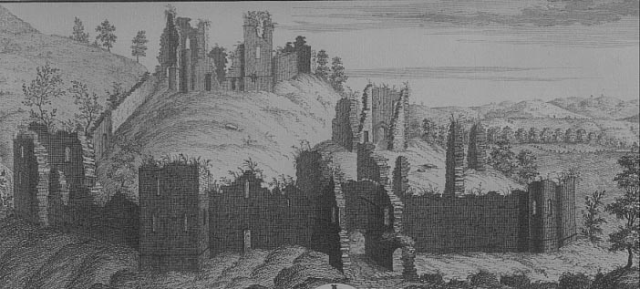 wigmore castle ruins